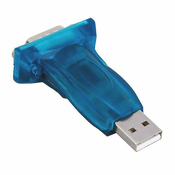 Переходник (FTDI FT232) USB Am to RS232 DB9 M, гайки (ORIENT UAS-012) — фото 1