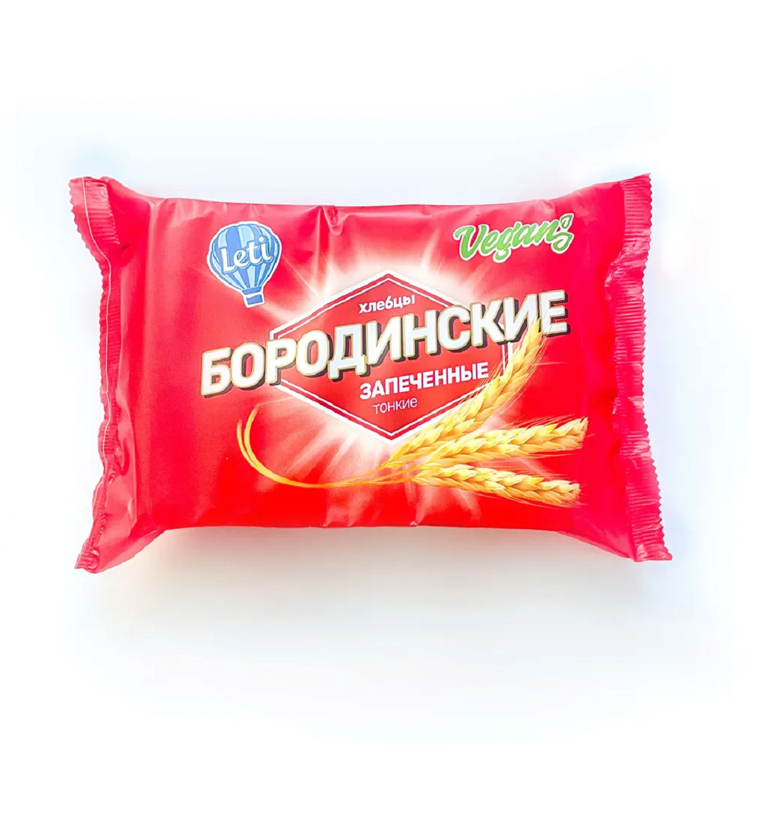Хлебцы Бородинские запеченные Leti 250 гр, 1 упак