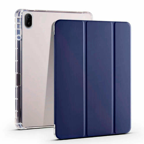 Чехол для планшета Huawei Matepad SE 11 (2024, AGS6-W09/L09) 11 дюймов, держатель для стилуса, темно-синий