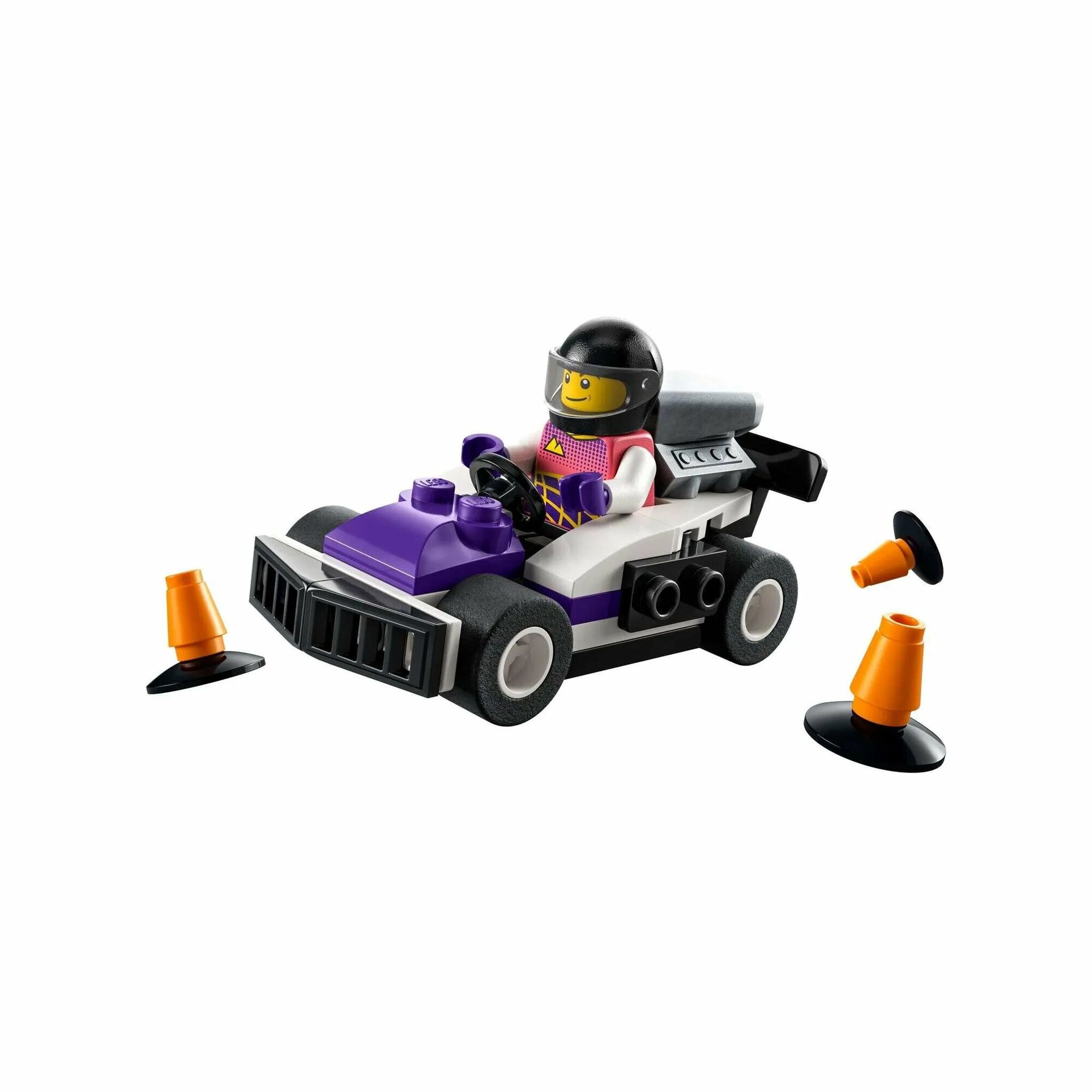 Конструктор lego City 30589 Картинг-гонщик — фото 1
