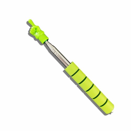 Выдвижная выдвижная указка для учителя с телескопической обучающей палкой на палец