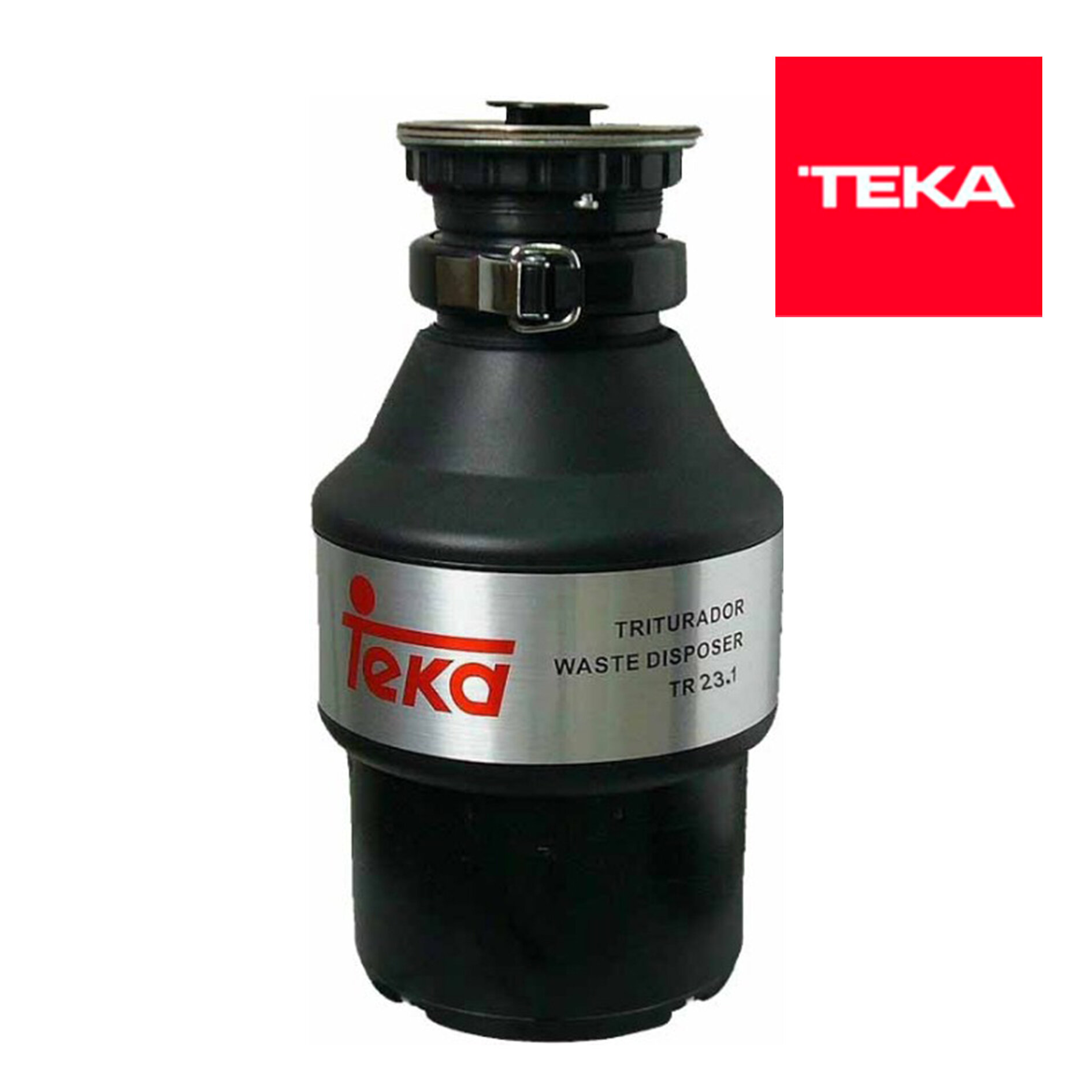 Измельчитель пищевых отходов с пневмокнопкой Teka TR 23.1 Чёрный 40197101