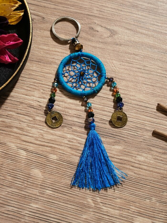 Брелок синий