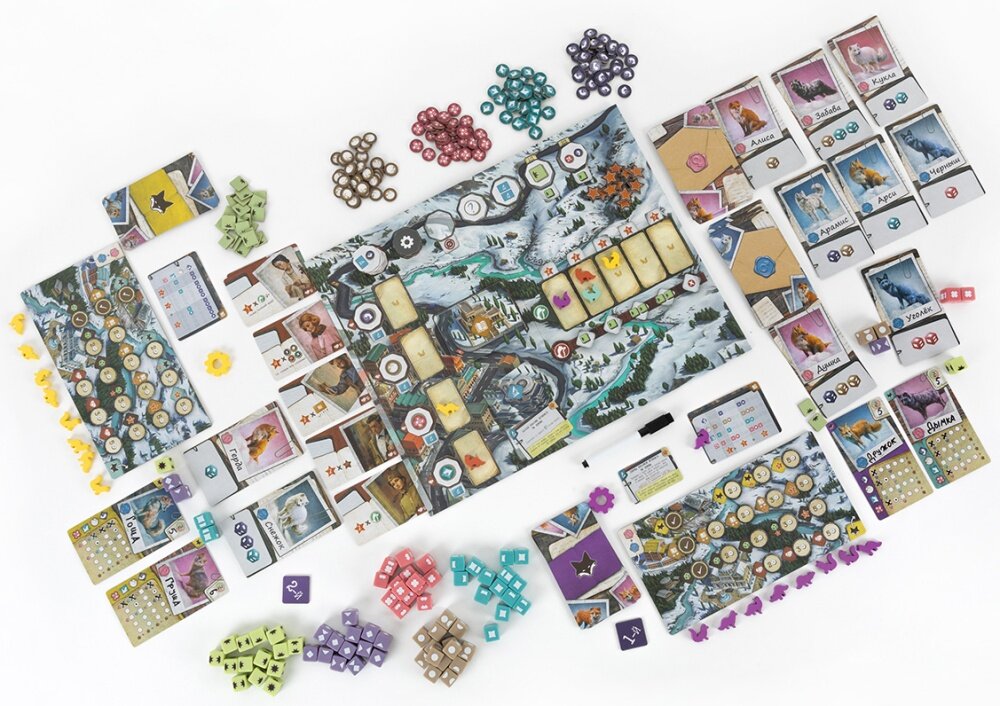 Настольная игра эврикус Эксперимент. Домашние лисы — фото 1