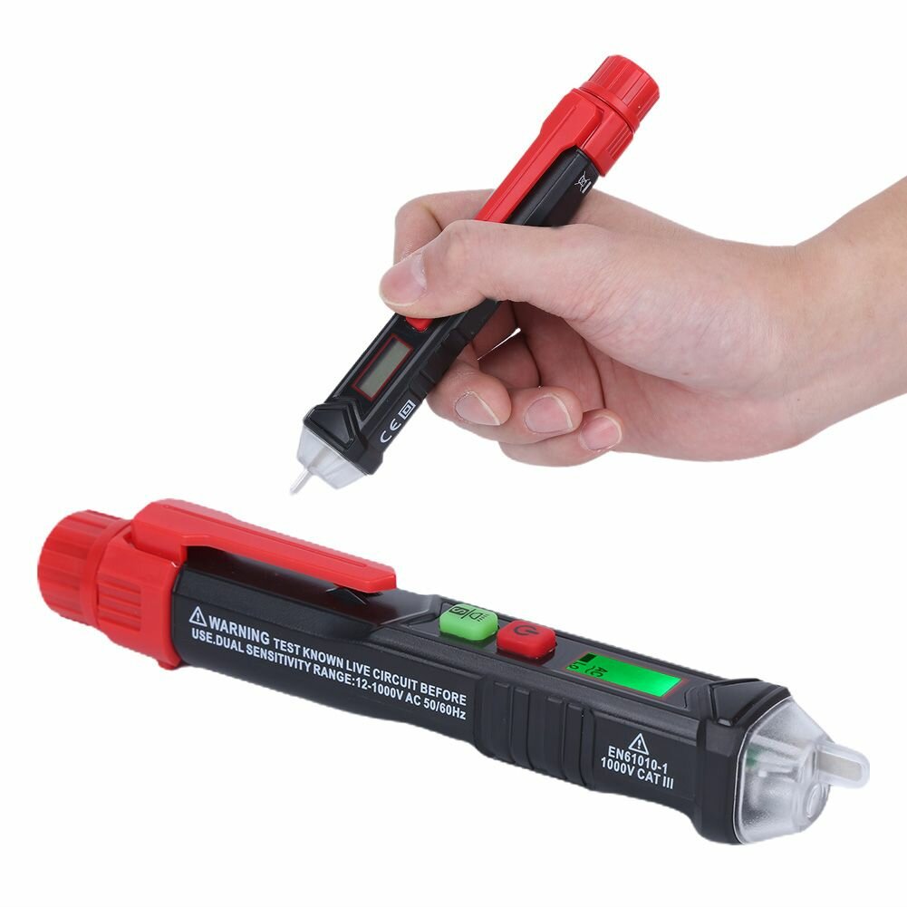 Интеллектуальная бесконтактная тестовая ручка HT100 звуковая и световая сигнализация