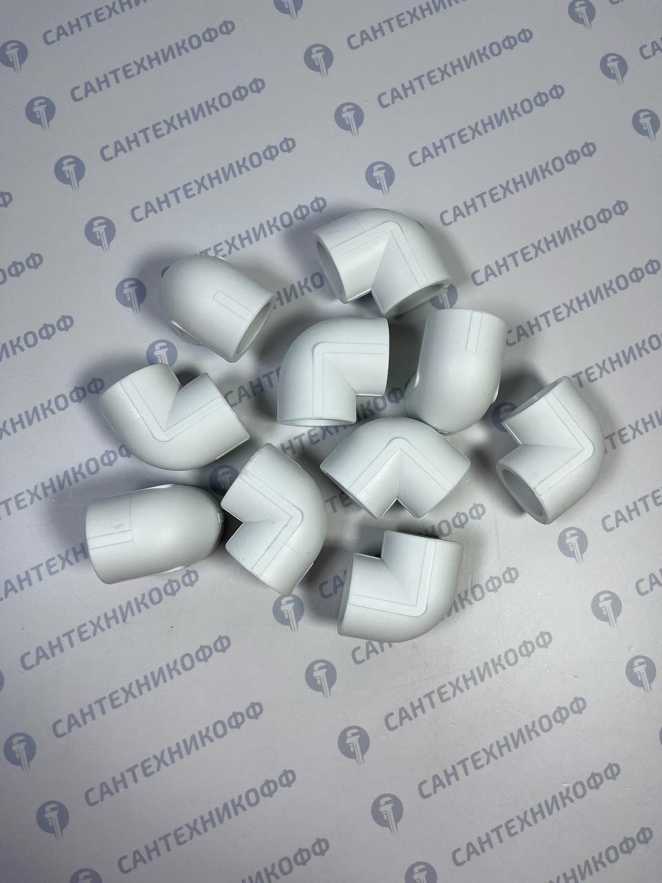 Угол 32x90 PPR VALFEX белый - 10 штук