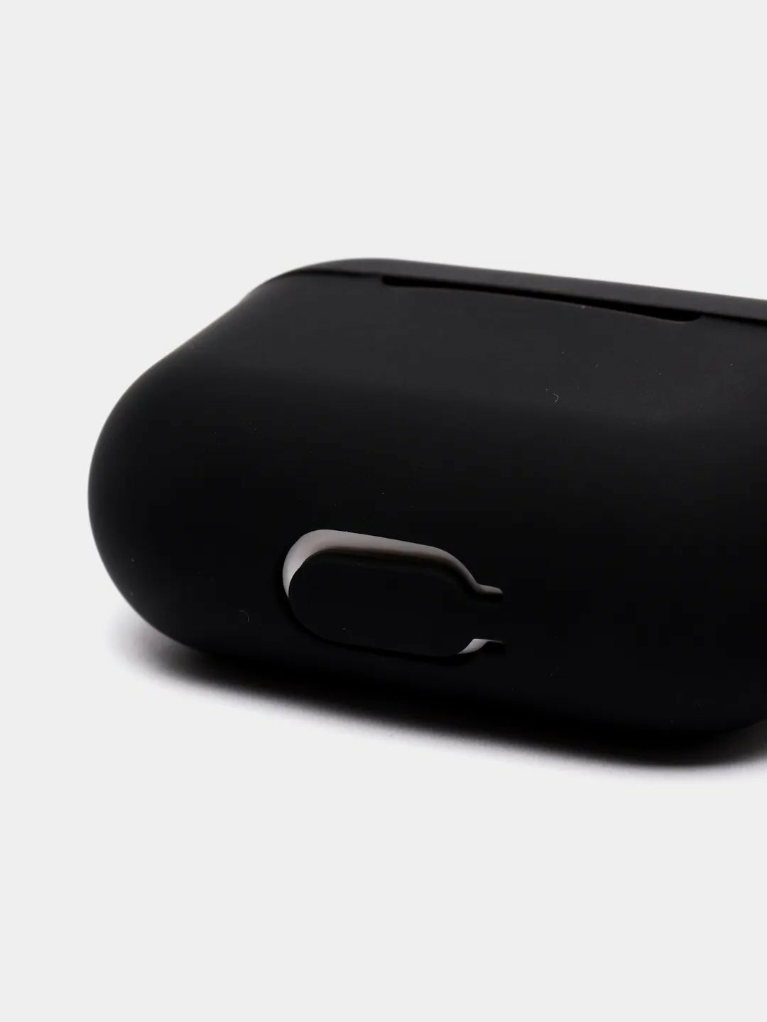 Матовый чехол для наушников A.pods 3, Airpods Pro, Черный — фото 1