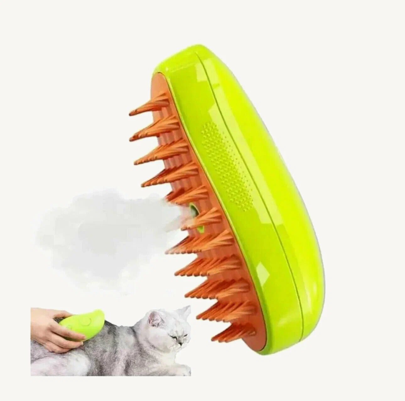 Прочие Товары Для Ухода За Животными Xiaomi Щетка паровая для кошек и собак, силиконовая, для массажа, мытья и вычесывания