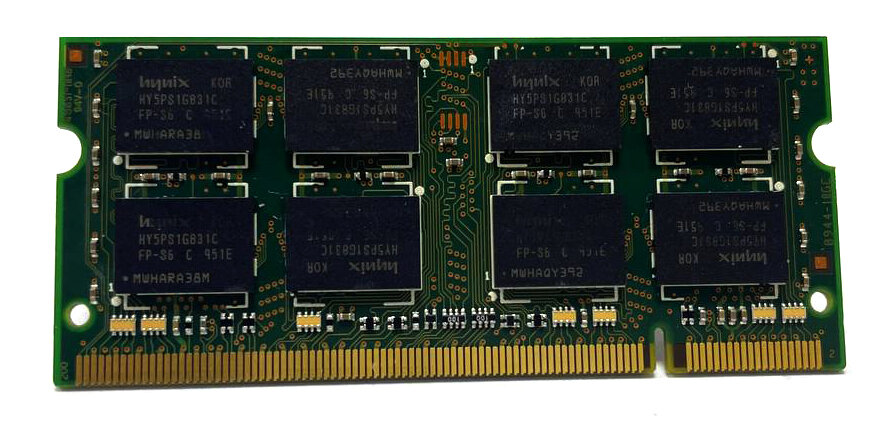 Оперативная память Hynix 2 ГБ DDR2 800 МГц SODIMM CL6 HYMP125S64CP8-S6 — фото 1