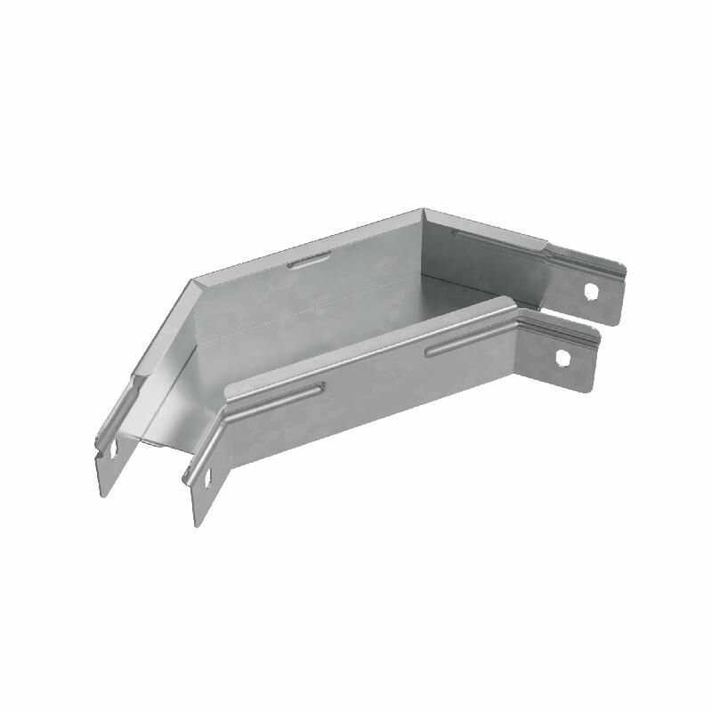 Угол для лотка горизонтальный 90град. 50х50 сталь 0.8мм «плюс» GLplus90-50-50 КМ PL0425