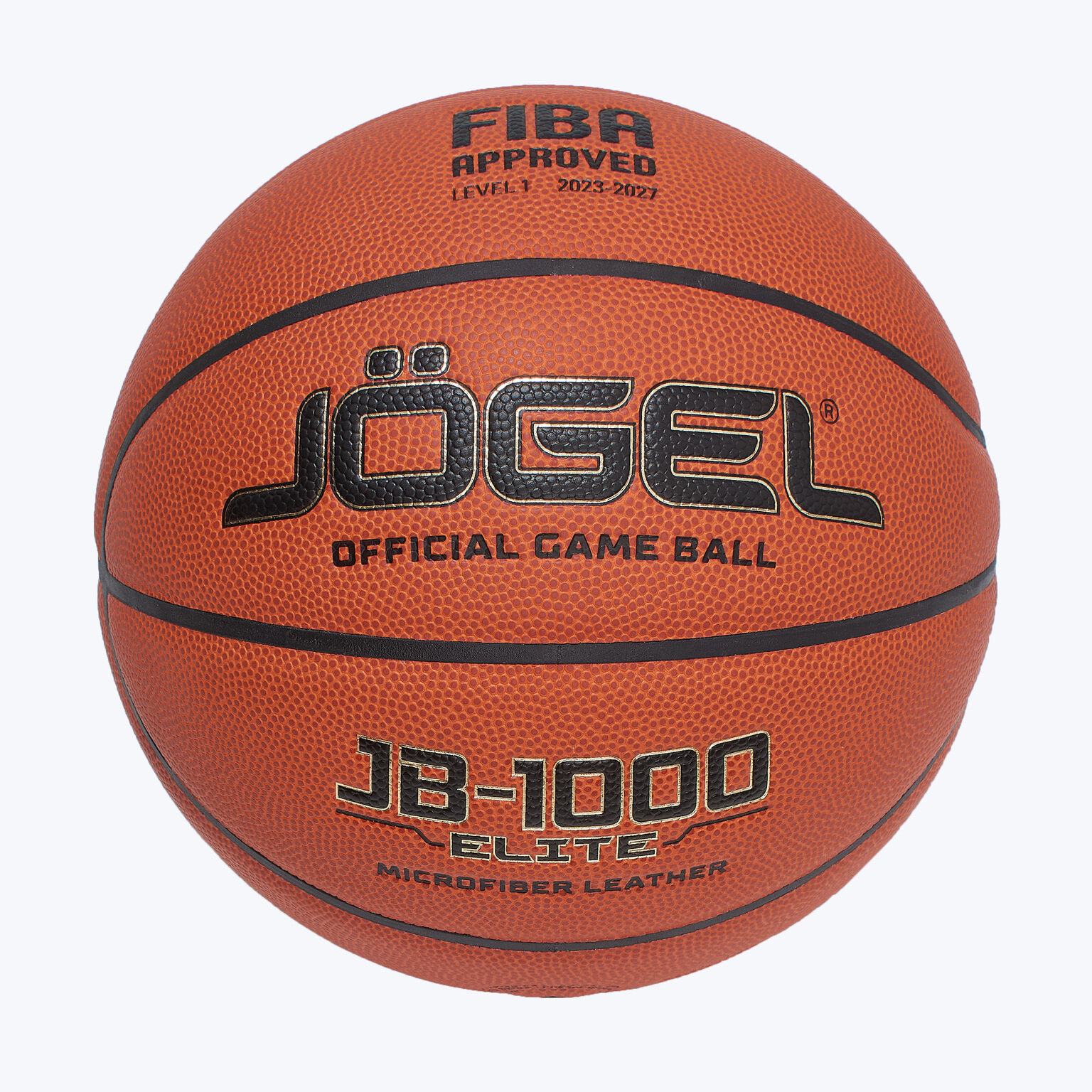 Баскетбольный мяч Jogel Fiba JB-1000 Elite ЦБ-00003623, размер 7, Оранжевый