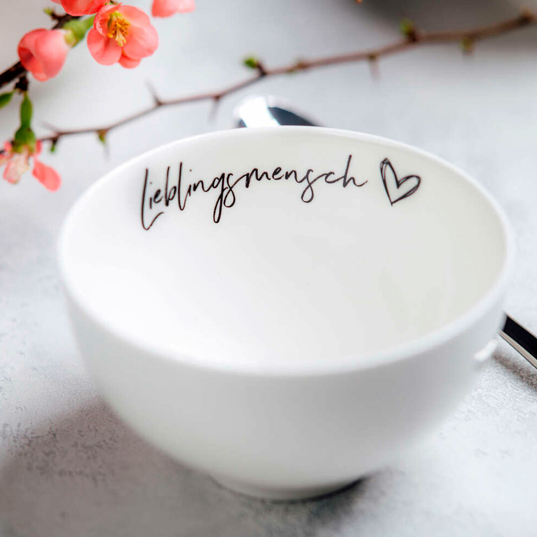 Миска 470 мл , Lieblingsmensch, Statement, Villeroy & Boch, Премиум-Фарфор