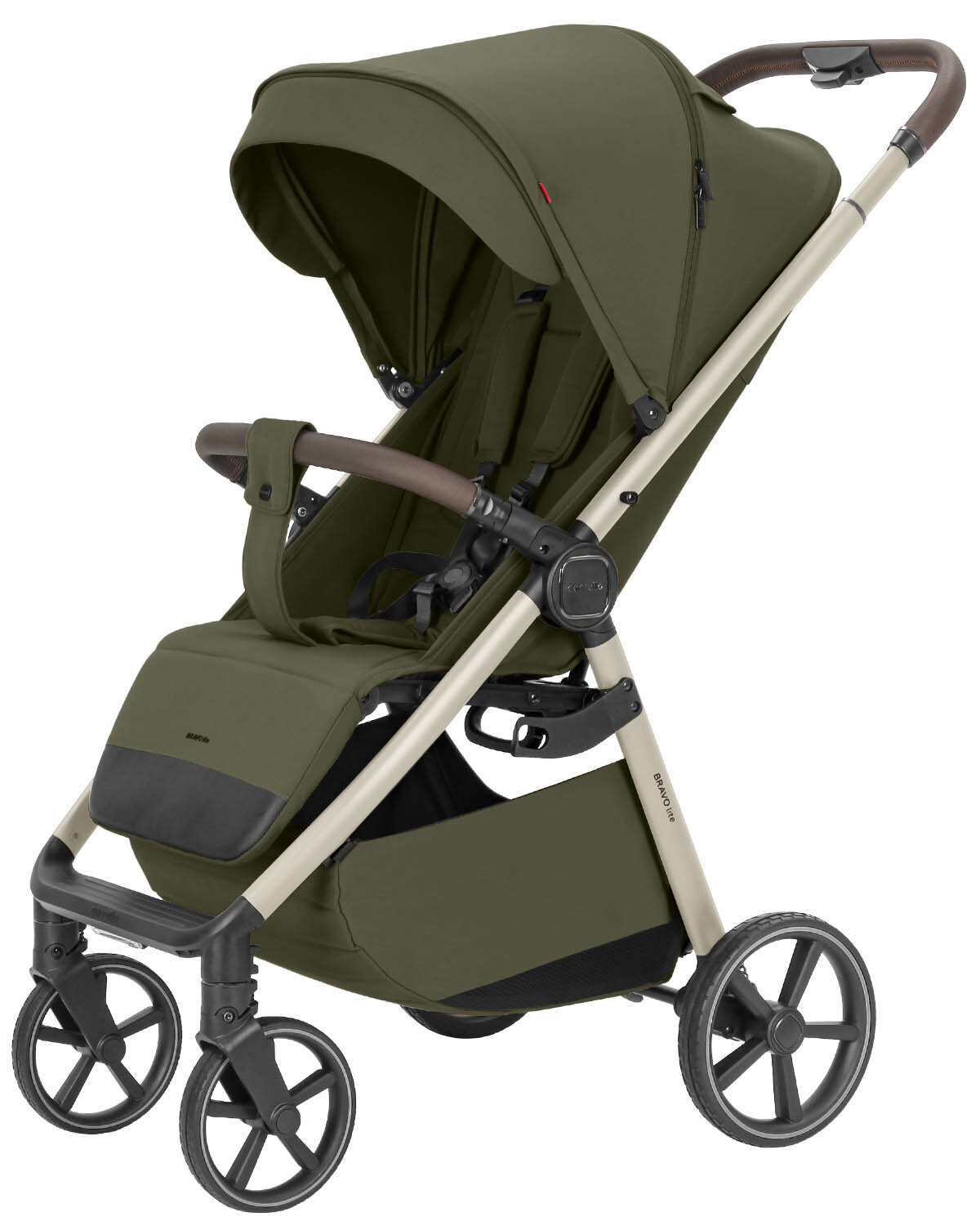 Обзор: Прогулочная коляска Carrello Bravo Lite, цвет Flax Green (Оливковый), артикул производителя CRL-5529