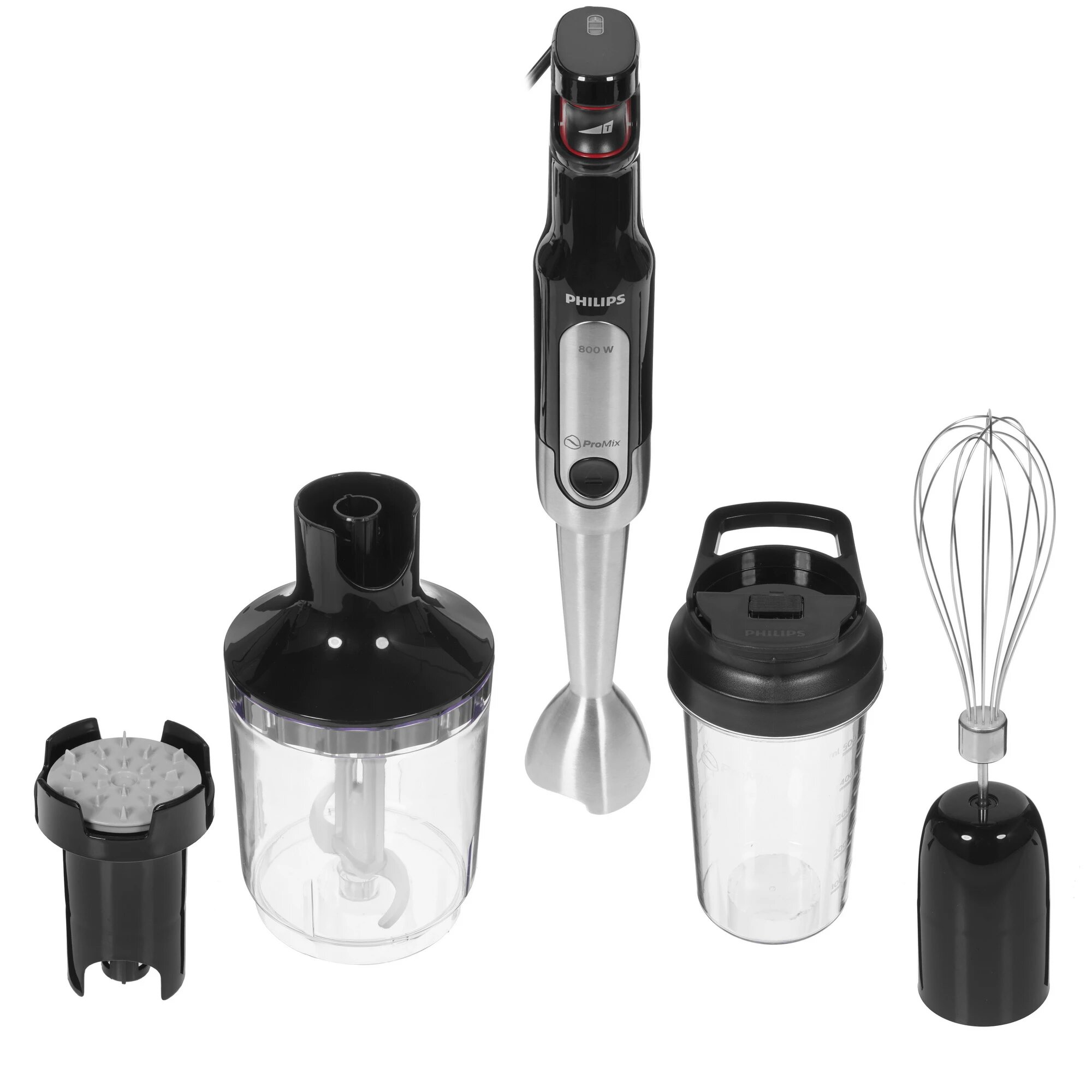 Погружной блендер Philips Viva Collection HR2657/90, 800Вт, пластик/металл, черный — фото 1