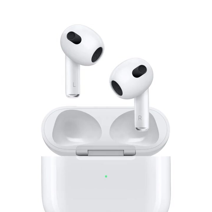 Наушники беспроводные Pods 3, Hi-Tech, Bluetooth , влагозащита White — фото 1