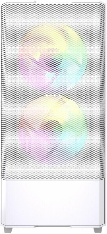Корпус Powercase Mistral AY3W ARGB, белый (CMAYW-A3) — фото 1