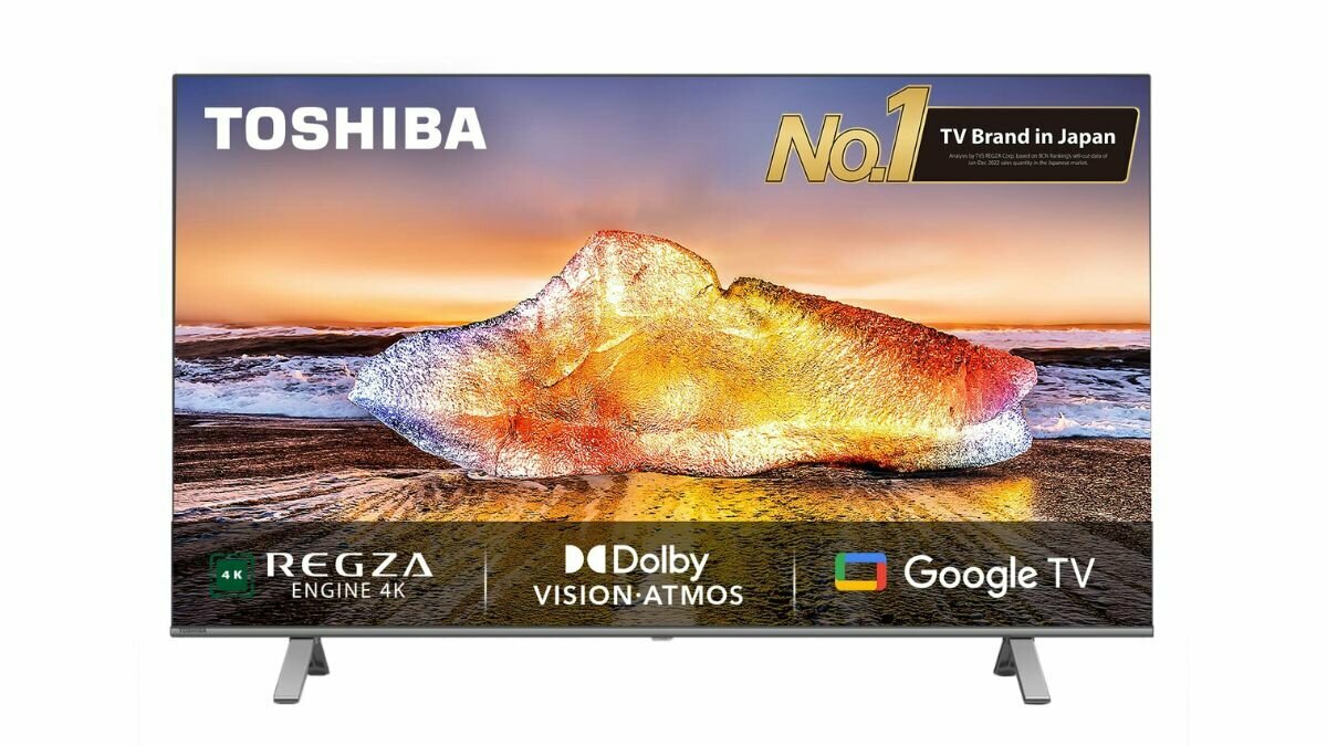 Телевизор TOSHIBA C350, 55 дюймов, 4K, Smart TV, шикарная картинка Dolby Vision супер звук Dolby Atmos