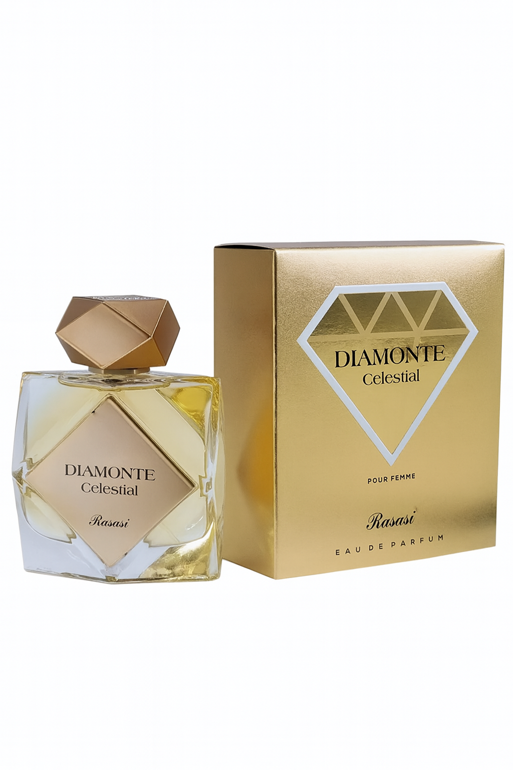 Парфюмерная вода "Rasasi Diamonte", восточная, для женщин, флакон 100мл