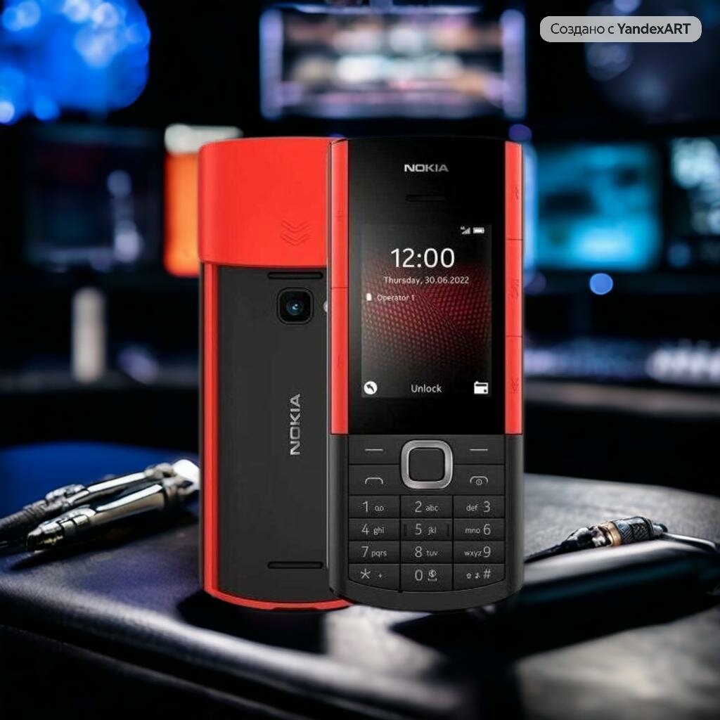 Телефон Nokia 5710 Xpress Music, кнопочный, керамический, черный