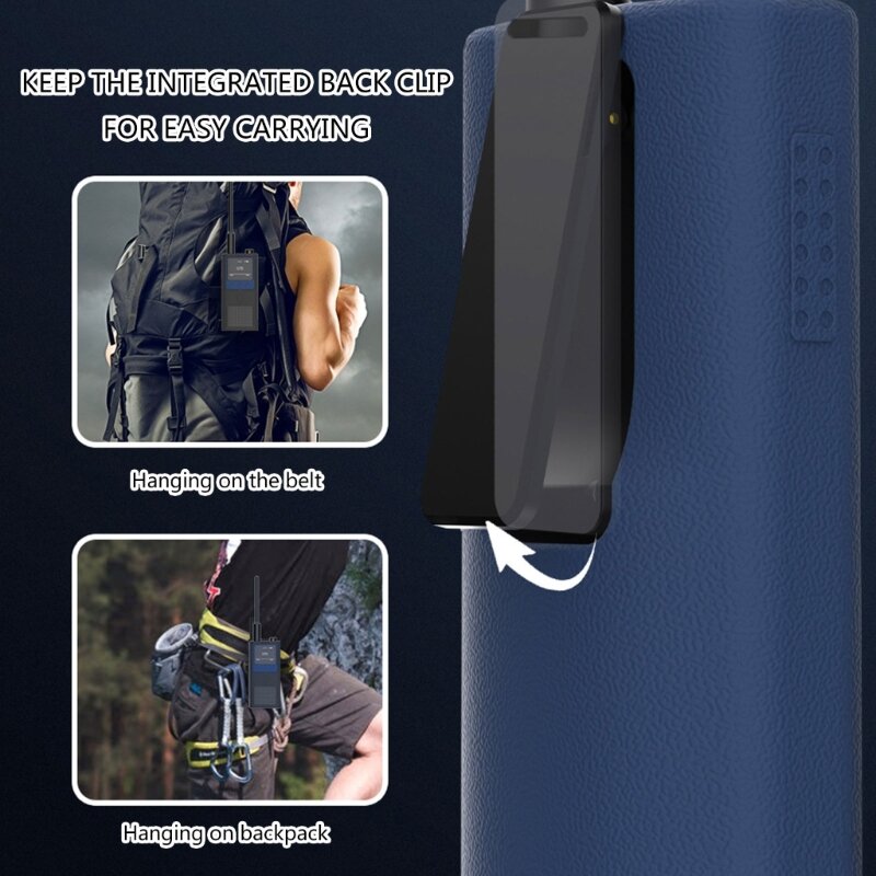 Картинки Подходит для нового защитного чехла для портативной рации Xiaomi 3-го поколения-черного и серого