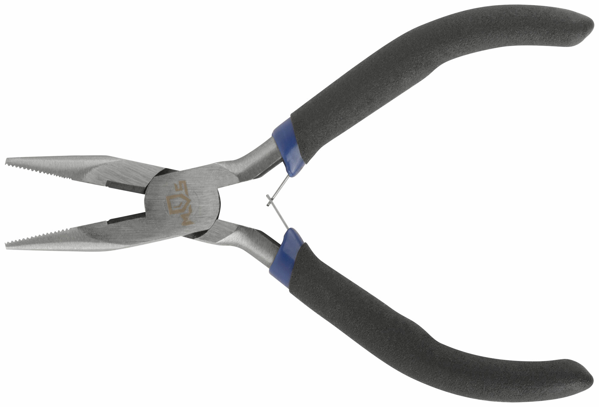 Тонконосы MOS 51684M 130мм с авторазжимом обрезиненные ручки черные