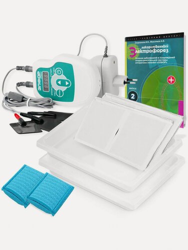 Изображение товара Готовый набор ионофореза "iOPS Max" для лечения гипергидроза повышенной потоотделения, потливости стоп, подмышек, ладоней