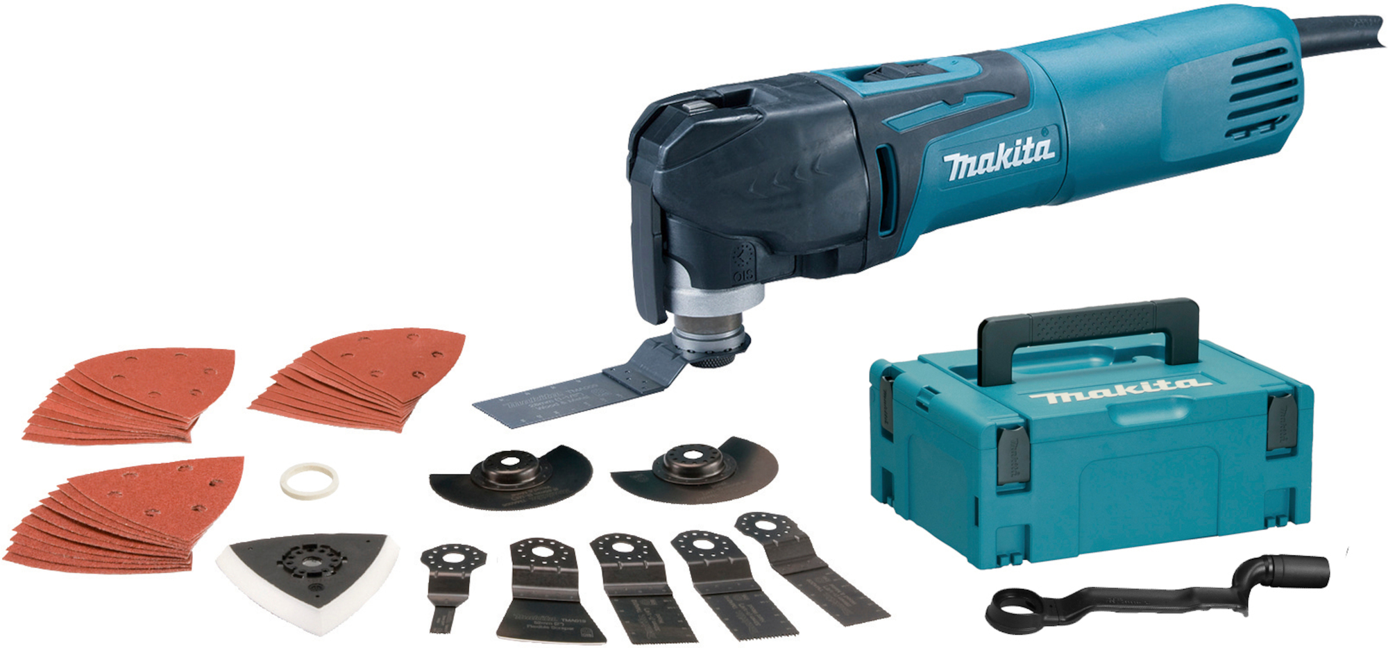 Реноватор Makita TM3010CX3J 320 Вт 6000-20000 об/мин синий/черный
