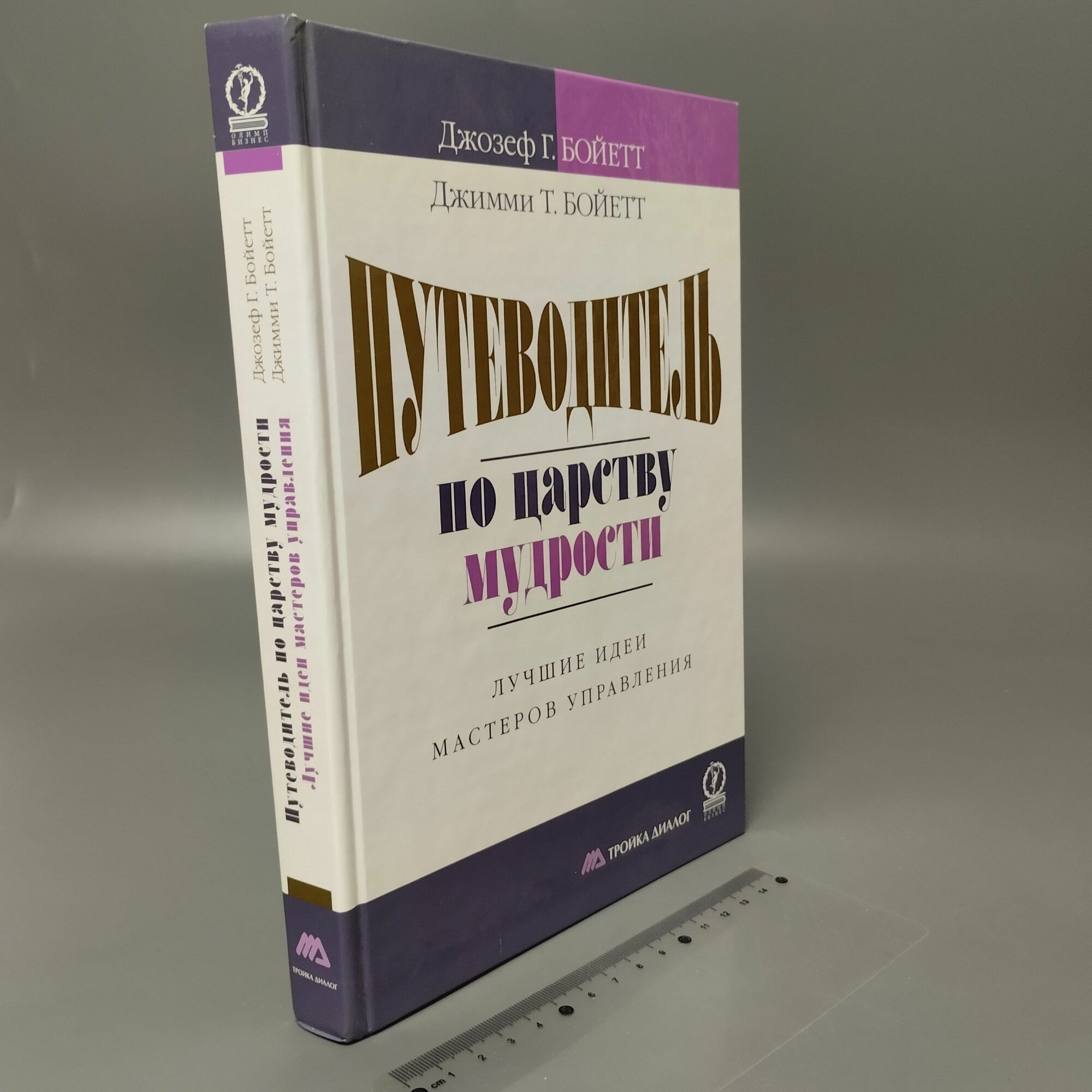 Путеводитель по царству мудрости. Лучшие идеи мастеров управления. Джозеф Г. Бойетт Джимми Т. Бойетт. 2001
