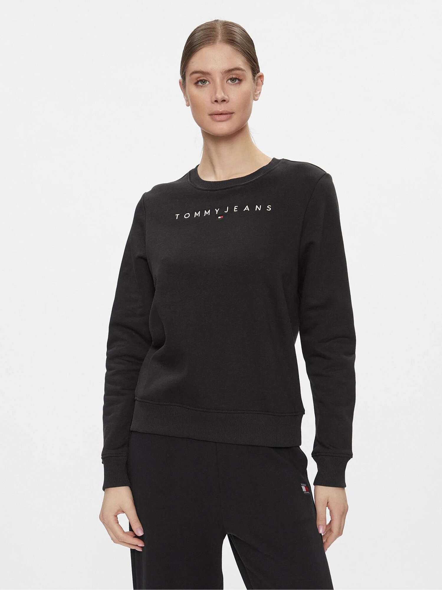 Толстовка TOMMY HILFIGER Essential Logo Crew Neck Sweatshirt