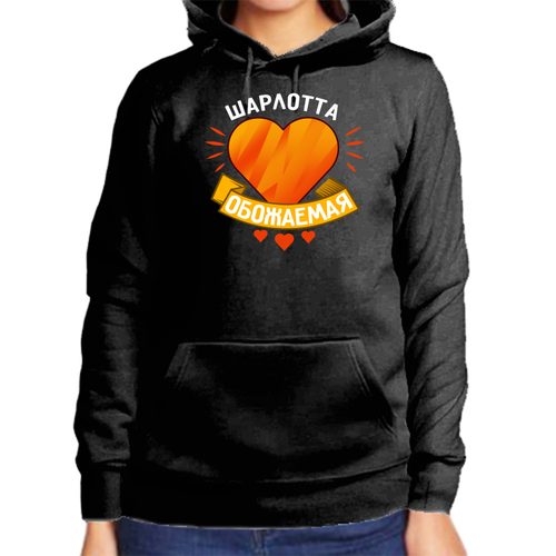 фото Худи, размер m, черный нет бренда