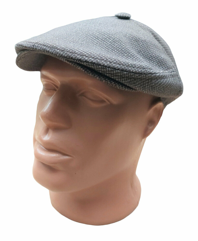 Кепка Grin Осень-зима 2022 для мужчин, размер 58, коричневый