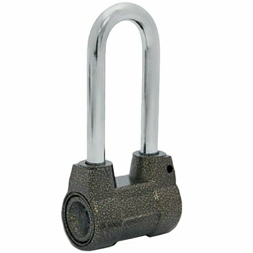 Замок навесной шлосс, алюминий,56х43х121 мм