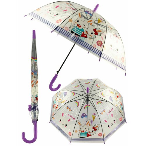 Зонт-трость B.K., фиолетовый