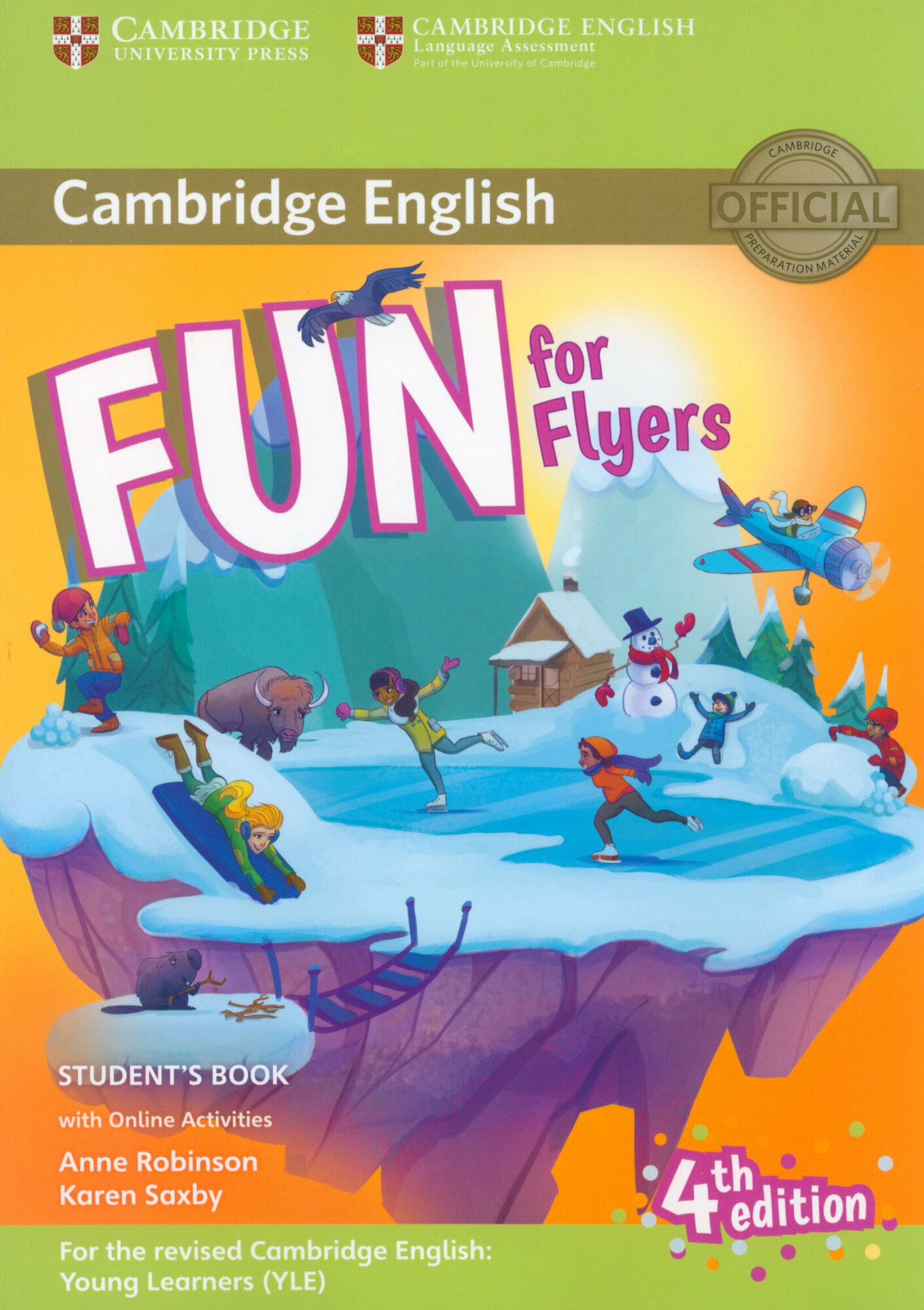 Fun for Flyers. 4th Edition. Student's Book with Online Activities with Audio / Учебник