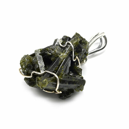 фото Подвеска кулон эпидот 27*29мм.