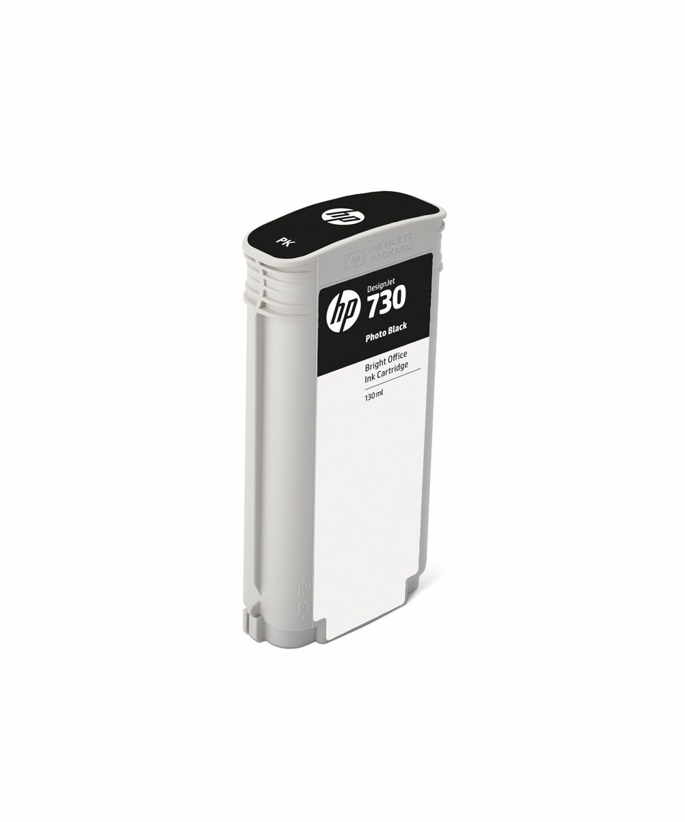 Картридж HP 730 струйный черный фото (130 мл) - фото №11