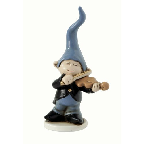 Фигурка керамическая Эльф скрипач Onnis Egan Италия 7530₽