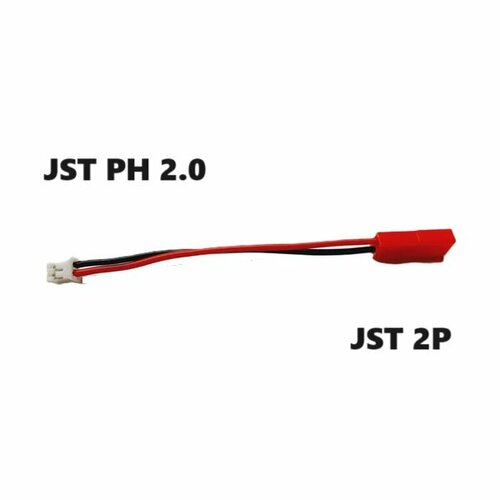 переходник mcpx molex jst ph 2 0 2p на jst ds папа папа 89 разъемы адаптер 2p jst 2 54 штекер запчасти male female аккумулятор р у батарея провод Переходник MCPX MOLEX JST PH 2.0 2P на JST 2P 2pin (мама / папа) 18 разъемы JST SM черный адаптер 2P JST 2.54 штекер Connector