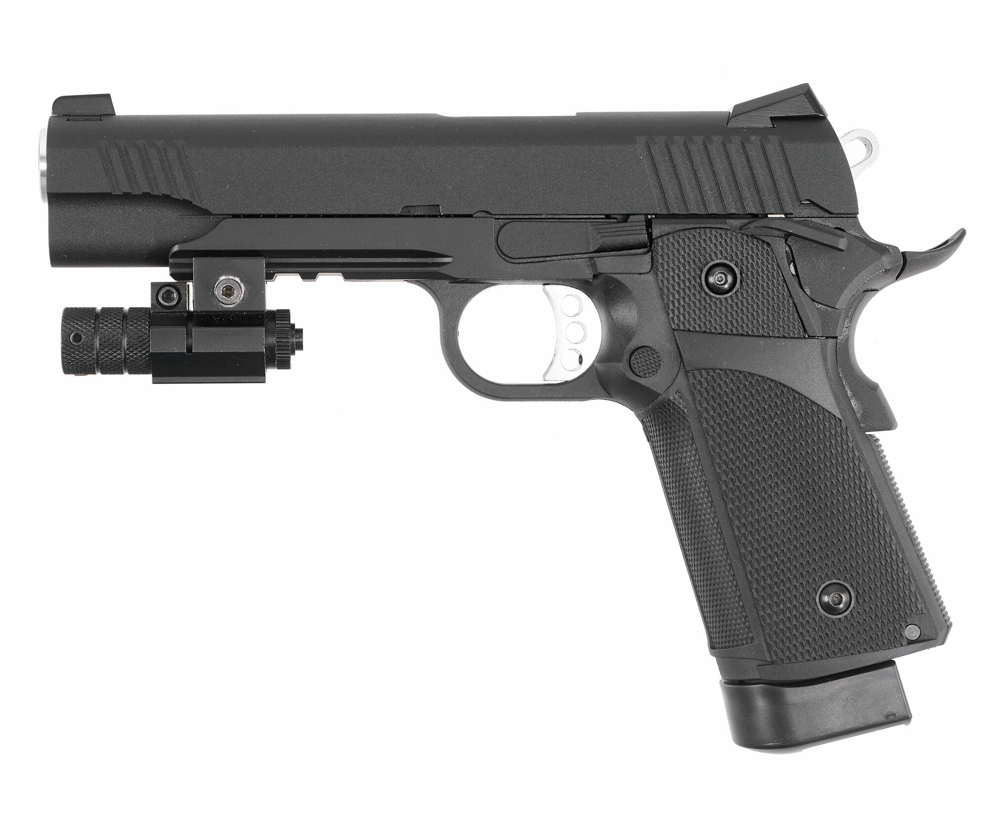 Страйкбольный пистолет KJW Colt M1911 Hi-Capa (6 мм, CO2, GBB)