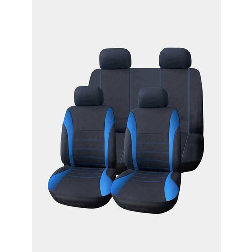 Чехлы универсальные на сиденье автомобиля Цвет Синий 3639₽