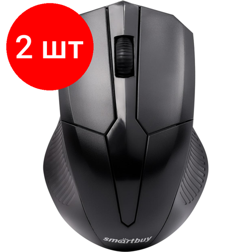 Комплект 2 штук Мышь компьютерная Smartbuy ONE 303AG-K WLS черная SBM-303AG-K50 206400₽