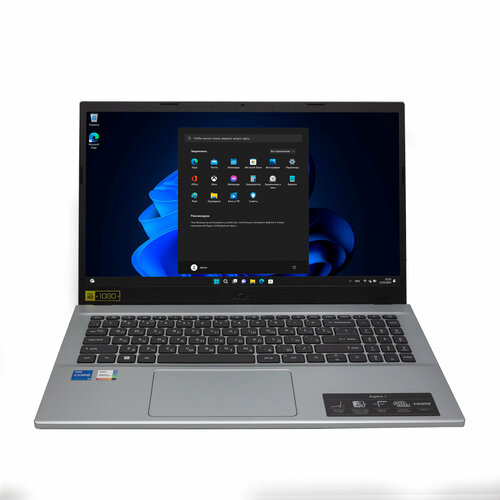 Ноутбук Acer Aspire 3 156 FHD IPSIntel Core i5-1235U 13ГГц8Гб DDR4 RAM512Гб SSDIntel Iris Xe GraphicsWindows 11 ProРусская клавиатура 5959000₽