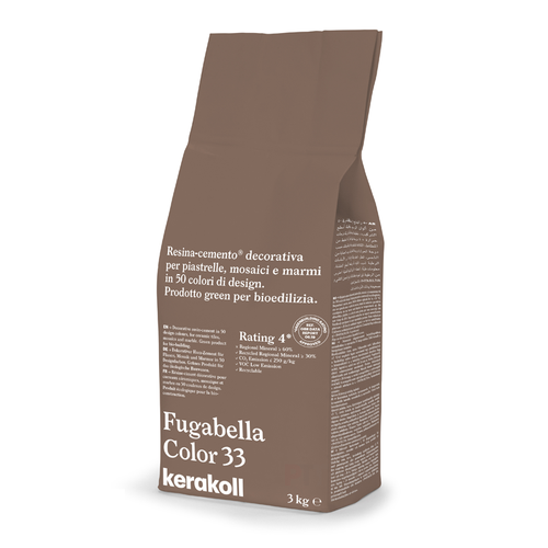 Затирка для плитки полимерцементная Kerakoll Fugabella Color (3кг) 33