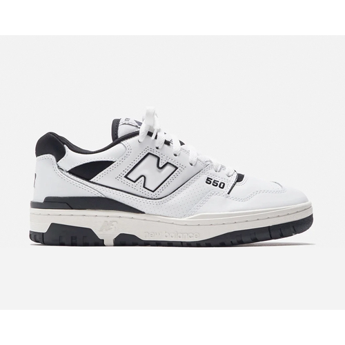 фото Кроссовки new balance 550, полнота d, размер ru 41.5 / eu 42 / 26.5 см, черный, белый