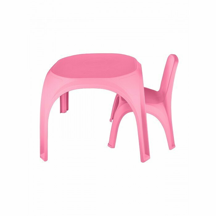 Комплект стол и стул Осьминожка Розовый