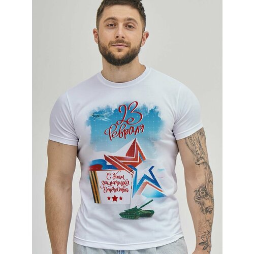 фото Футболка, размер 2xs, белый филя