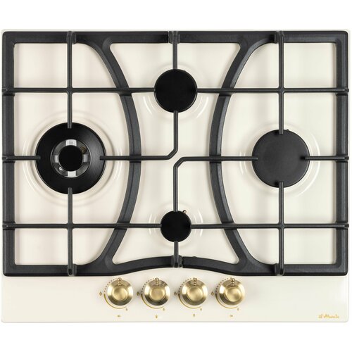 Варочная панель газовая Чугунные решетки Газ-Контроль Турбо-конфорка WOK Sabaf Италия Электроподжиг il Monte BH-650E-RUSTICO 2416500₽