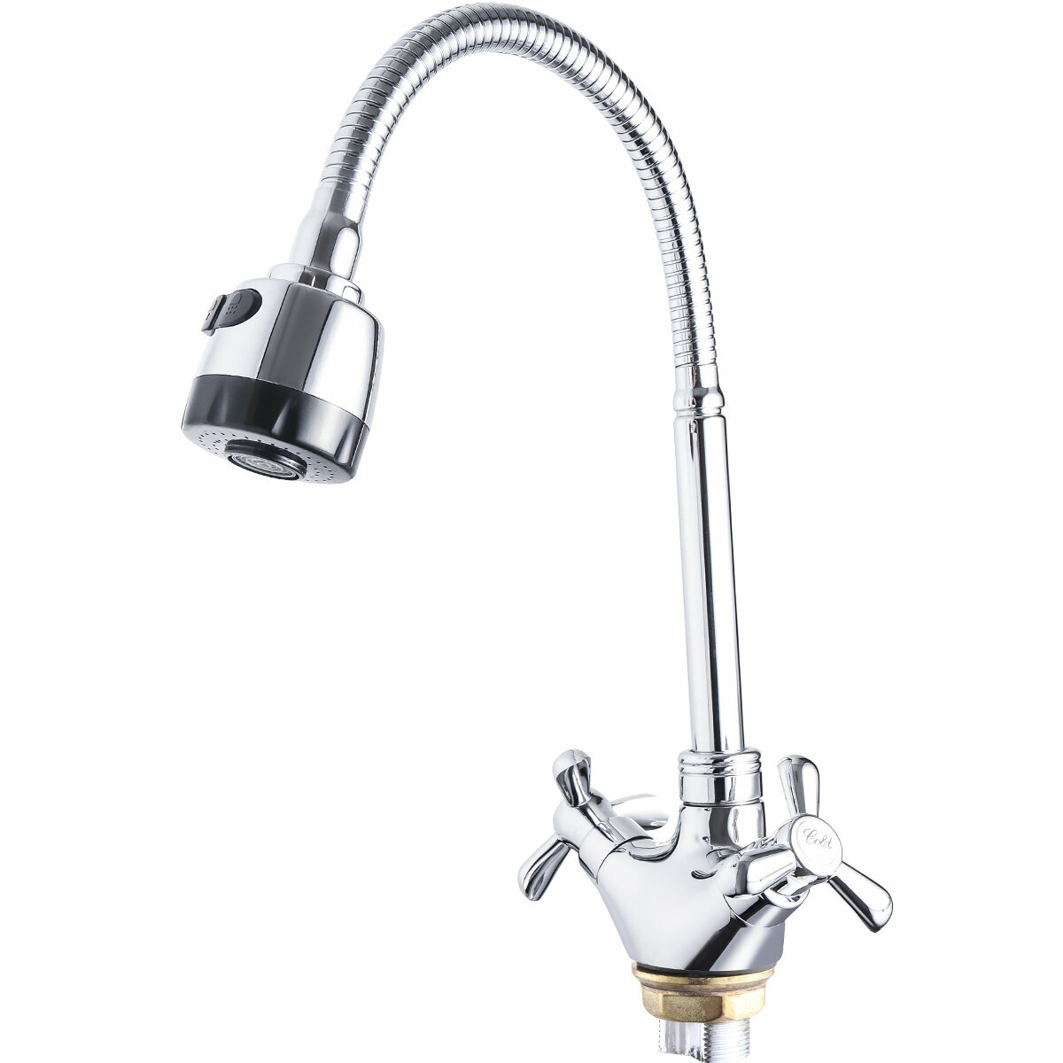 фото Смеситель / кран для кухни / с высоким изливом / Ekko E43731