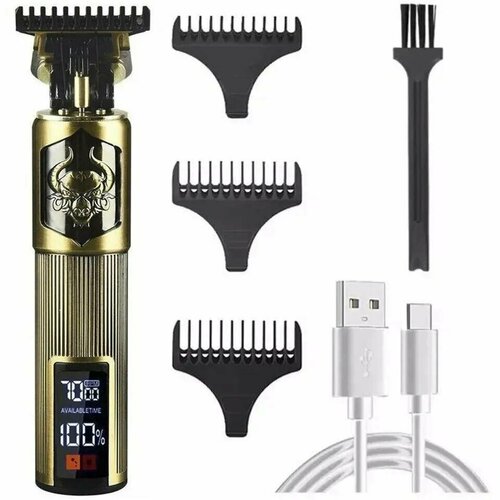 Триммер Бык с 3 насадками Триммер для бороды и усов Машинка для стрижки Электробритва от Shark-Shop 84500₽