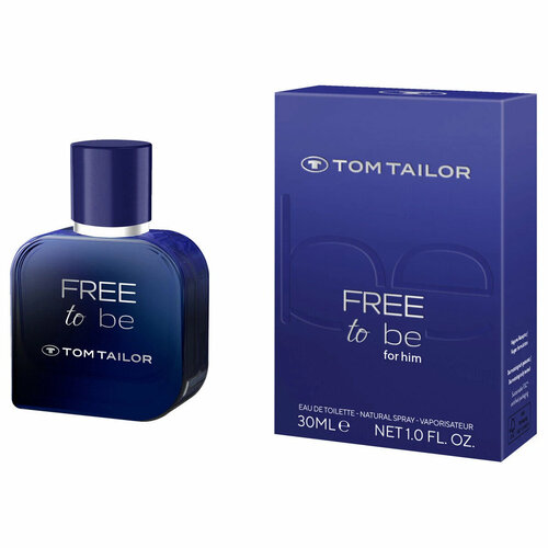 Tom Tailor Free To Be for Him туалетная вода 50 мл для мужчин туалетная вода tom tailor be mindful 50 мл